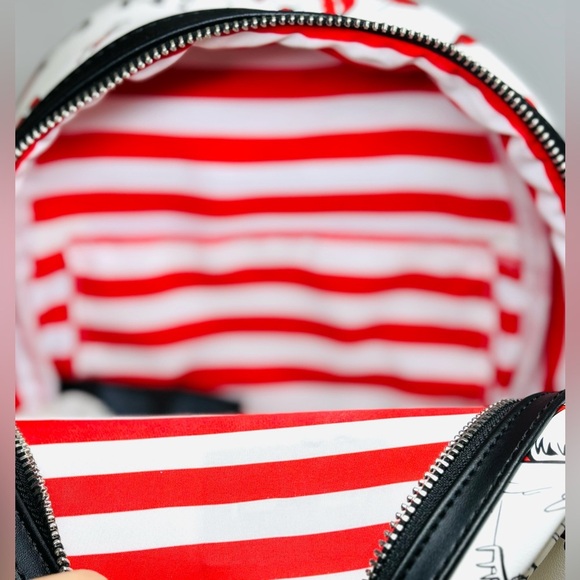 2024 Loungefly Universal Studios‎ Dr. Seuss Cat in the Hat Mini Backpack … main image 4